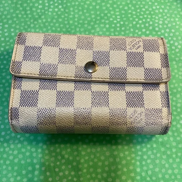 Louis Vuitton Damier Azur Trifold Wallet - Picture 2 of 11